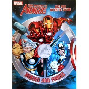 0767014322053 - MARVEL MIGHTY AVENGERS 96 PG COLORING & ACTIVITY BOOK HEROES JOIN FORCES