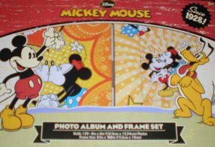 0767014962907 - DISNEY MICKY & MINNIE MOUSE ALBUM AND FRAME