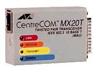 CentreCOM MX20T Twisted Pair Transceiver Allied Telesis MX20T 