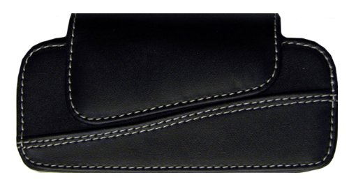 0767322189485 - CHAMPION CWP-EXECM-4 UNIVERSAL MEDIUM AND CANDBAR SIZE HORIZONTAL LEATHER CARRYING CASE - 1 PACK - CARRIER PACKAGING - BLACK
