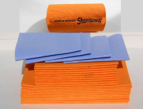 0767337497131 - 22 SHAM-WOW SHAMMY SHAMMYS - SUPER ABSORBENT TOWELS - GREAT PRICE WOW