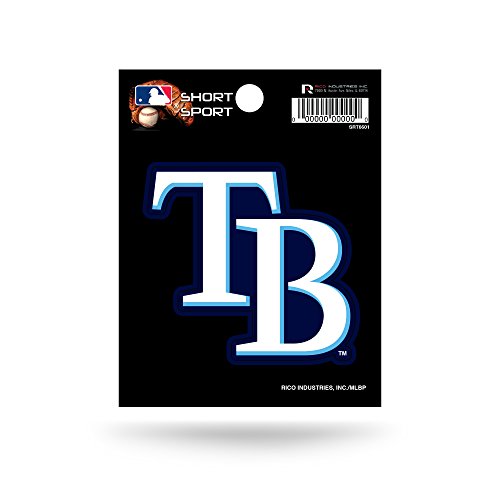 0767345122988 - MLB TAMPA BAY RAYS SHORT SPORT DECAL