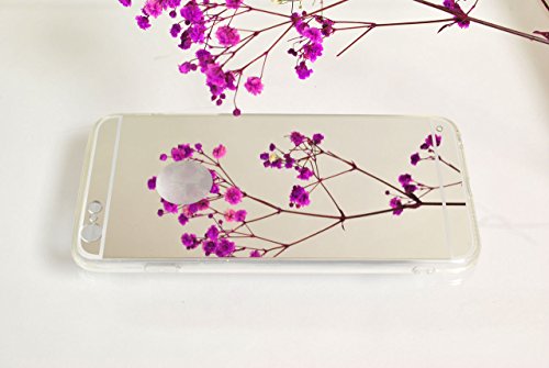 0076736287763 - CUPLE IPHONE 6 PLUS IPHONE 6S PLUS MIRROR CASE SOFT TPU SILICONE JELLY MIRROR CASE, SILVER