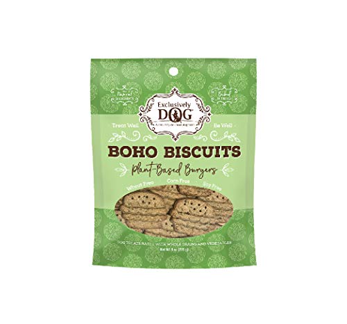 0767451522009 - EXCLUSIVELY DOG BOHO BISCUITS WHEAT/CORN/SOY FREE DOG TREATS
