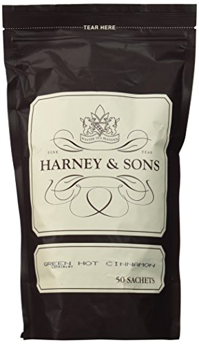 0767563302865 - HARNEY & SONS FINE TEAS GREEN HOT CINNAMON SPICE - 50 SACHETS