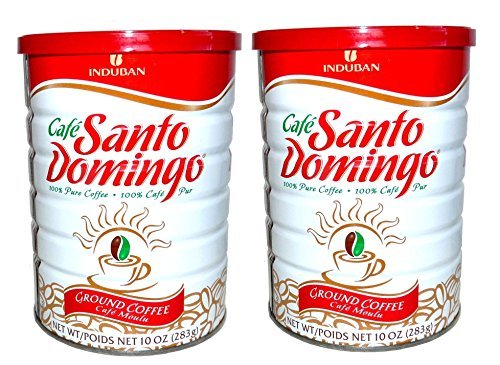 0767563547792 - SANTO DOMINGO 100% PURE GROUND COFFEE VACUUM PACKED CAN 10 OZ. (PACK OF 2) BY SANTO DOMINGO