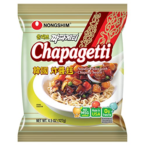 0767563553182 - NONGSHIM CHAPAGETTI NOODLE PASTA, CHAJANG, 4.5 OUNCE (PACK OF 10)