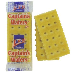 0767563724155 - LANCE CAPTAINS WAFERS, 2 CRACKERS PER PACK (PACK OF 500)