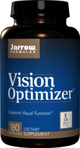 0767644100052 - JARROW FORMULAS VISION OPTIMIZER, SUPPORTS VISUAL FUNCTION, 180 CAPS