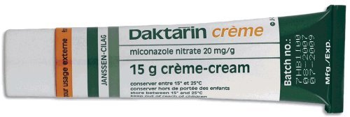 0767644336666 - 15G DAKTARIN GEL CREAM MICONAZOLE NITRATE 2% | TREAT FUNGAL INFECTIONS OF THE SKIN, EG RINGWORM, CANDIDIASIS, ATHLETE'S FOOT, SCALP INFECTIONS, FUNGAL NAPPY RASH, GROIN INFECTIONS. BY JANSSEN