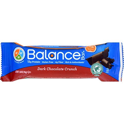 0767644567831 - BALANCE BAR - DARK CHOCOLATE CRUNCH - 1.58 OZ - CASE OF 6 - GLUTEN FREE - BY BALANCE BAR