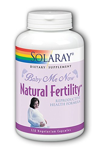 0767644705455 - SOLARAY - BABY ME NOW NATURAL FERTILITY - 120CT VCP BY SOLARAY