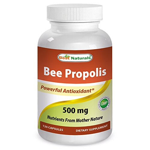 0767674055834 - BEST NATURALS BEE PROPOLIS 500 MG 120 CAPSULES