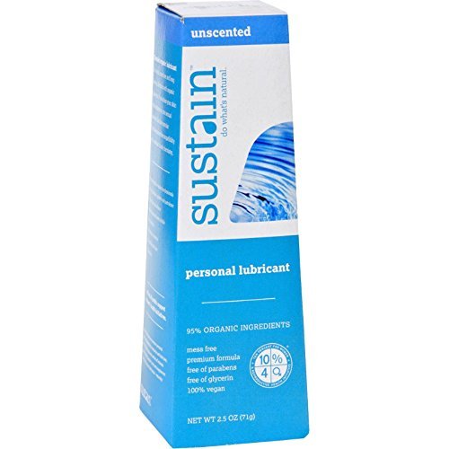 0767674159198 - SUSTAIN ORGANIC UNSCENTED PERSONAL LUBRICANT, 2.5 OUNCE -- 1 EACH. BY SUSTAIN