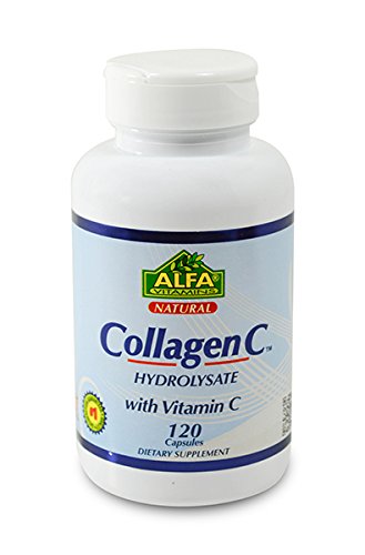 0767674315181 - COLLAGEN HYDROLYSATE WITH VITAMIN C - 120 CAPSULES - SKIN AND HAIR REJUVENATION - BONE AND MUSCLE HEALTH