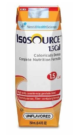 0767674394094 - ISOSOURCE 1.5 CAL WITH FIBER UNFLAVORED 250ML BRIKPAKS 24/CASE *2 CASE SPECIAL* BY ISOSOURCE