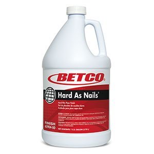 0767674659674 - HARD AS NAILS HARD FILM FLOOR FINISH 4/1 GALLONS BY BETCO