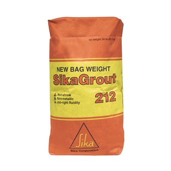 0767675378505 - SIKA SIKAGROUT 212 50LB BAG, HIGH PERFORMANCE, CEMENTITIOUS GROUT
