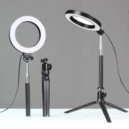 0768067631024 - LED RING LIGHT DIMMABLE 5500K LAMP PHOTOGRAPHY CAMERA PHOTO STUDIO PHONE VIDEO