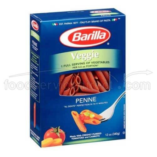 0076808002386 - BARILLA VEGGIE PASTA, PENNE, 12 OUNCE (PACK OF 16)