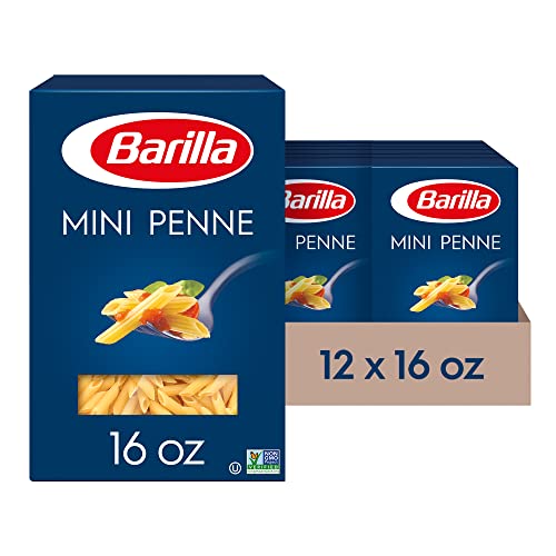 0076808002805 - BARILLA PASTA, MINI PENNE, 16 OUNCE (PACK OF 12)