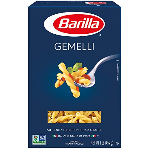0076808049596 - BARILLA PASTA, GEMELLI, 16 OUNCE (PACK OF 16)