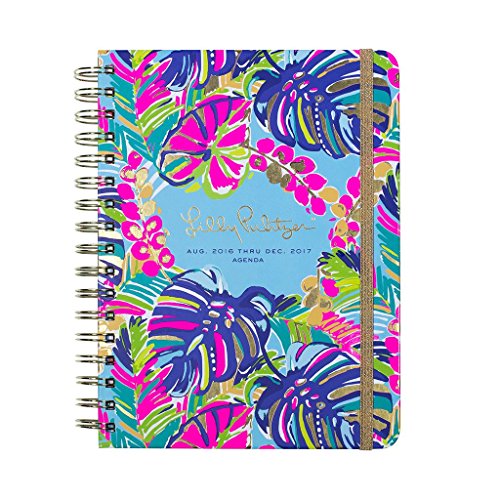 0768352418675 - LILLY PULITZER 2017 DAILY AGENDA PLANNER, LARGE, EXOTIC GARDEN