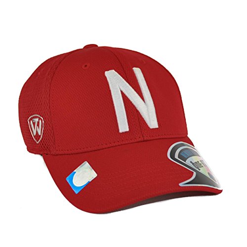 0768353044804 - NEBRASKA CORNHUSKERS TOP OF THE WORLD RESURGE RED ONE FIT FLEX (ADULT ONE SIZE)
