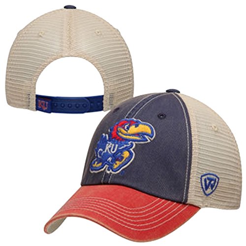 0768353171586 - TOP OF THE WORLD NCAA OFF ROAD ADJUSTABLE CAP, ONE SIZE, ROYAL/STONE