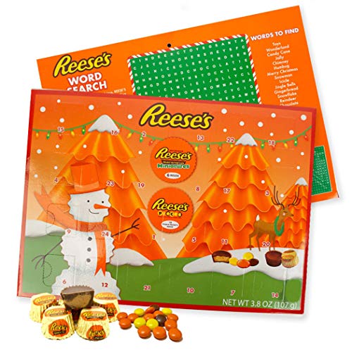0768395521011 - REESES HOLIDAY HERSHEYS DOWN TO CHRISTMAS ADVENT CALENDAR, CHOCOLATE, 1 COUNT
