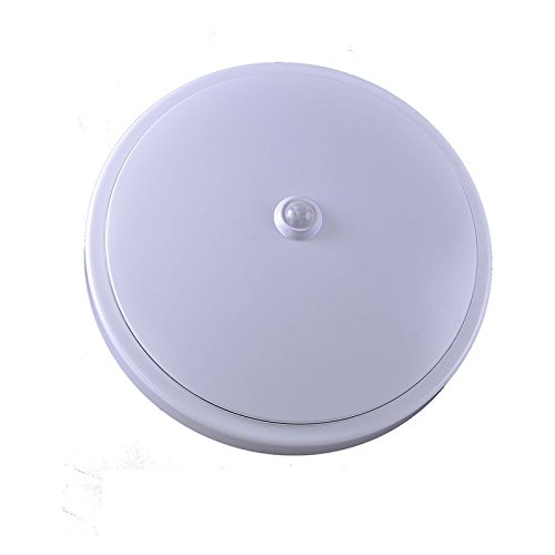 0768430553045 - ZXLIGHT®12W INFRARED SENSOR LED CEILING LIGHT BODY AUTOMATIC LIGHT SWITCH AC 220V 1080LM (COOL WHITE)