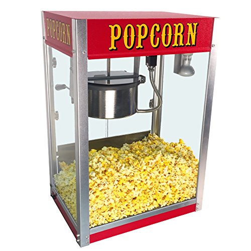 0768528508117 - PARAGON 11508110 THEATER POP 8 OUNCE POPCORN MACHINE, RED
