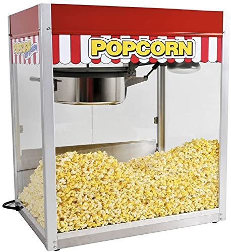 0768528512817 - PARAGON 11512810 CLASSIC POP 14 OUNCE POPCORN MACHINE, RED