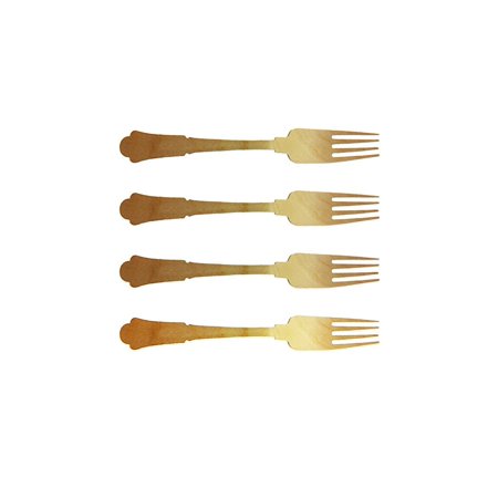 0768855174559 - PANTRYWARE ESSENTIALS PANTRY FORK 200-200 7.75’ WOODEN CUTLERY FORKS WITH ELEGANT HANDLE, 0.5’ HEIGHT, 1’ WIDTH, 7.75’ LENGTH (PACK OF 200)