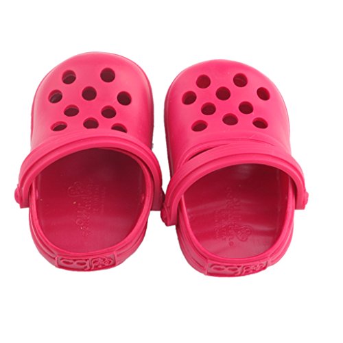 0768855678958 - FASHION BEACH SANDALS SHOES SLIPPERS FOR 18 AMERICAN GIRL JOURNEY GIRL DOLL