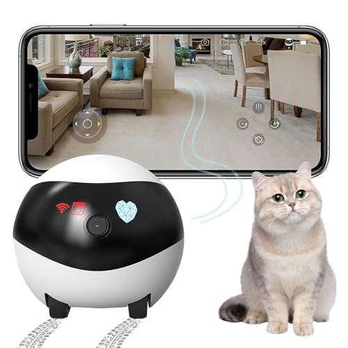 0768872072197 - YOYOMAX HOME SECURITY CAMERA ROBOT 1080P, PET CAMERA WITH AUTO-CRUISE, 2 WAY AUDIO, NIGHT VISION, SELF-CHARGING, MOTION DETECTION IP CAM FOR PET/BABY/ELDERLY - SD CARD STORAGE