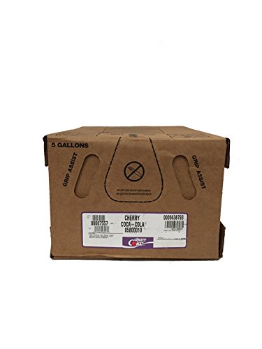 0769272995352 - CHERRY COKE SODA SYRUP 5 GALLON BAG IN BOX BIB