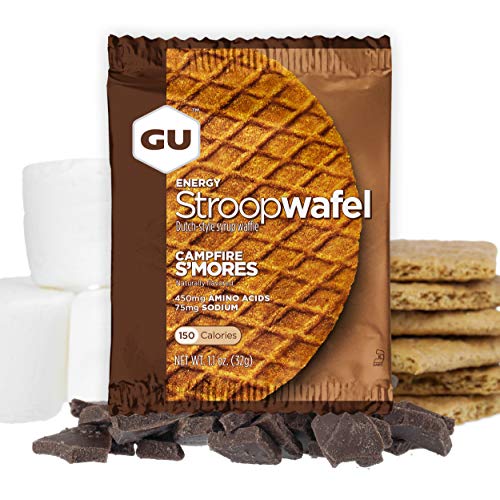 0769493102676 - GU ENERGY STROOPWAFEL SPORTS NUTRITION WAFFLE CAMPFIRE SMORES (PACK OF 16) 17.6 OUNCE