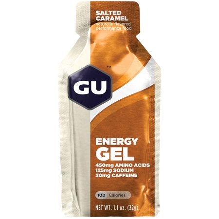 0769493900180 - GU ORIGINAL SPORTS NUTRITION ENERGY GEL, SALTED CARAMEL, 8-COUNT