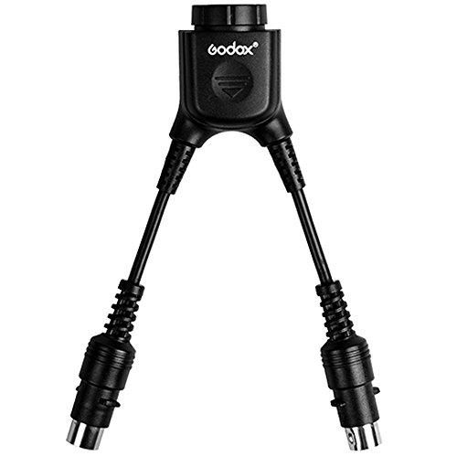 0769700166705 - GODOX DB-02 CABLE Y TYPE ADAPTER 2 TO 1 FOR PROPAC POWER PACK PB960 AD360 AD180.