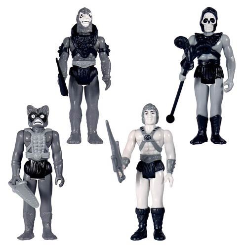 0771481069106 - MOTU GRAYSCALE ACTION FIGURES NYCC 2015 EXCLUSIVE SET OF 4 BY MASTERS OF THE UNIVERSE