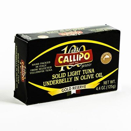 0771554330836 - CALLIPO TUNA BELLY VENTRESCA IN OLIVE OIL 6 PACKAGES