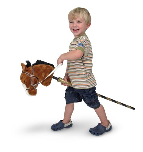 0000772021760 - MELISSA & DOUG GALLOP-N-GO STICK PONY TOY HORSE W/ SOUND EFFECTS