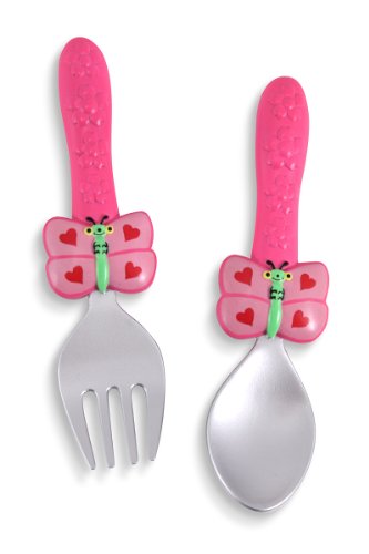 0000772065702 - MELISSA & DOUG BELLA BUTTERFLY FORK AND SPOON
