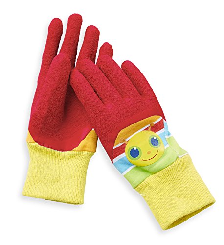 0000772067539 - MELISSA & DOUG GIDDY BUGGY GOOD GRIPPING GARDENING GLOVES WITH EASY-GRIP RUBBER ON PALMS