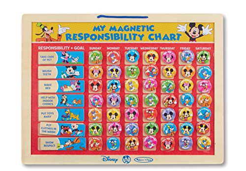 0000772075220 - MELISSA & DOUG DISNEY MICKEY MOUSE CLUBHOUSE MY MAGNETIC RESPONSIBILITY CHART