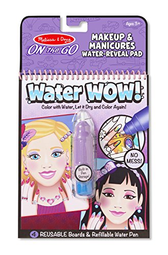 0000772094160 - MELISSA & DOUG ON THE GO WATER WOW! MAKEUP AND MANICURES