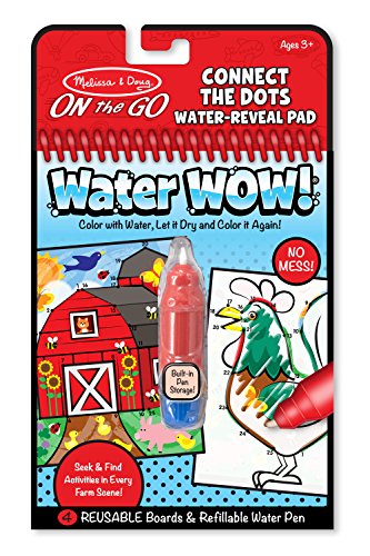 0000772094856 - MELISSA & DOUG ON THE GO WATER WOW! CONNECT THE DOTS