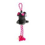 0077234047514 - YOU'RE PULLING MY LEG PLUSH AND ROPE DOG TOY 1 EACH