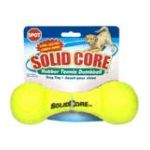 0077234049501 - DOG TOY RUBBER TENNIS DUMBBELL 7-3 1 TOY